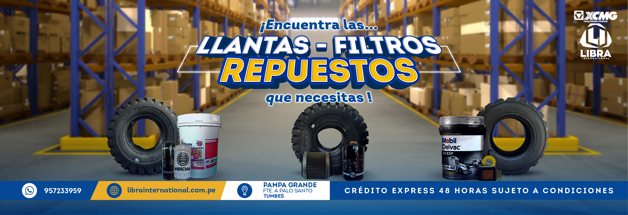 venta de repuestos, llantas y lubricantes